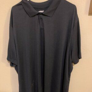 Old Navy Active Go-Dry Cool Odor-Control Core Polo Shirt for Men in Grey